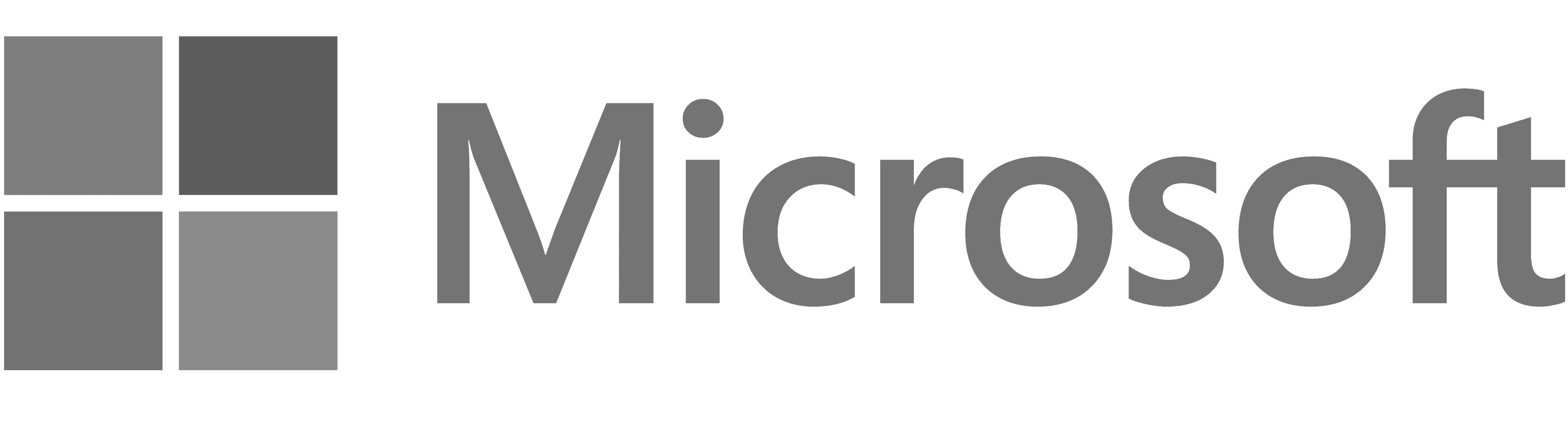 Microsoft-Logo gray